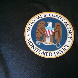 NSA Sticker, 10cm